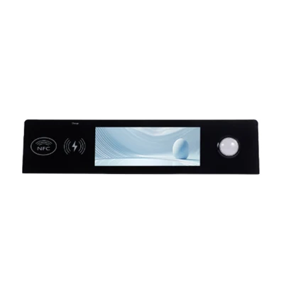 Wireless Charging NFC Button Deck Display LED Zaub & RFID Card Reader